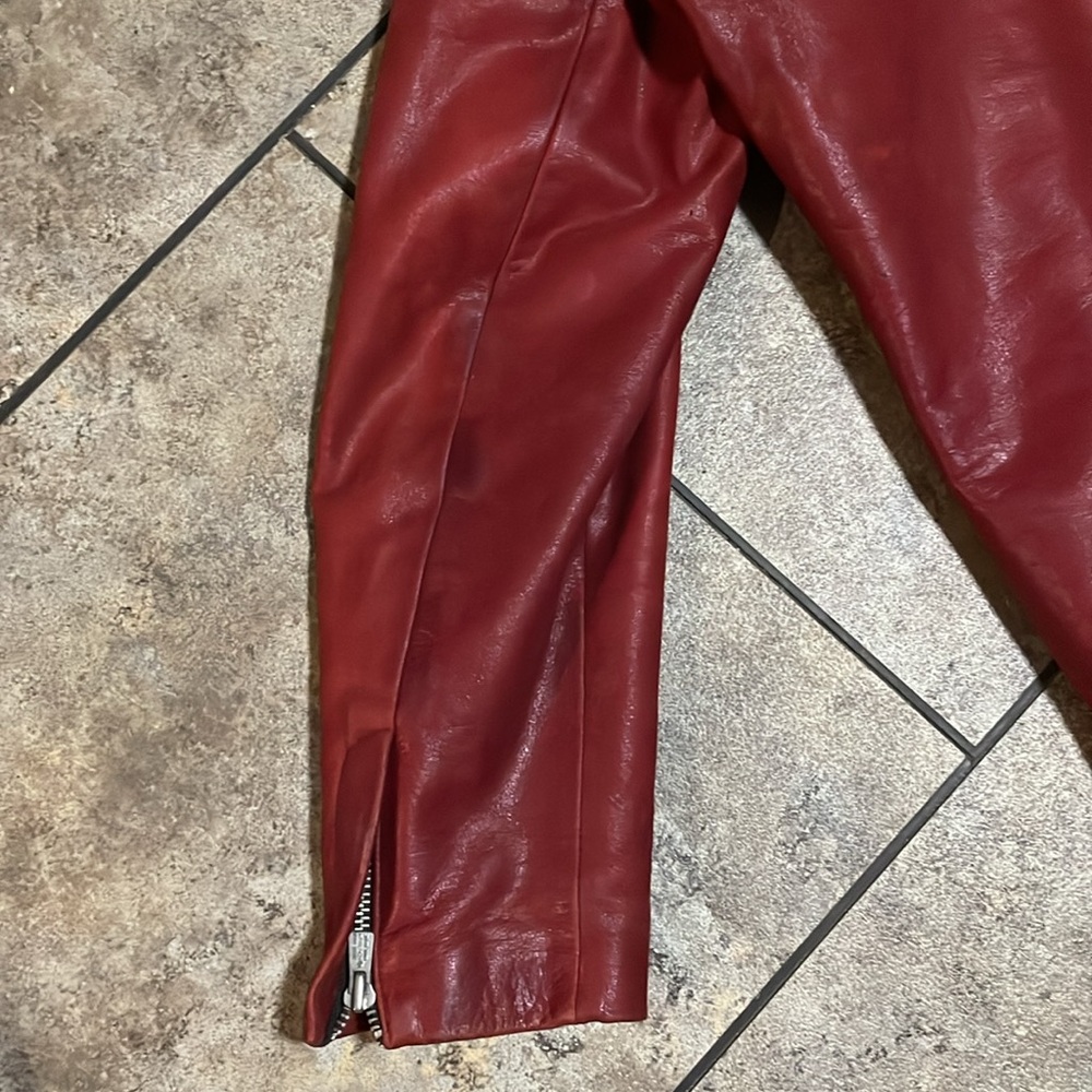 Vintage Bomb Boogie Fight Club Leather Jacket Size Large - Picture 10 of 16